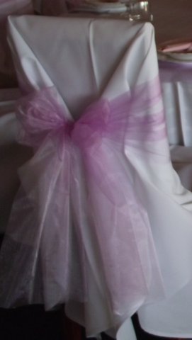 Vilagoslila Organza